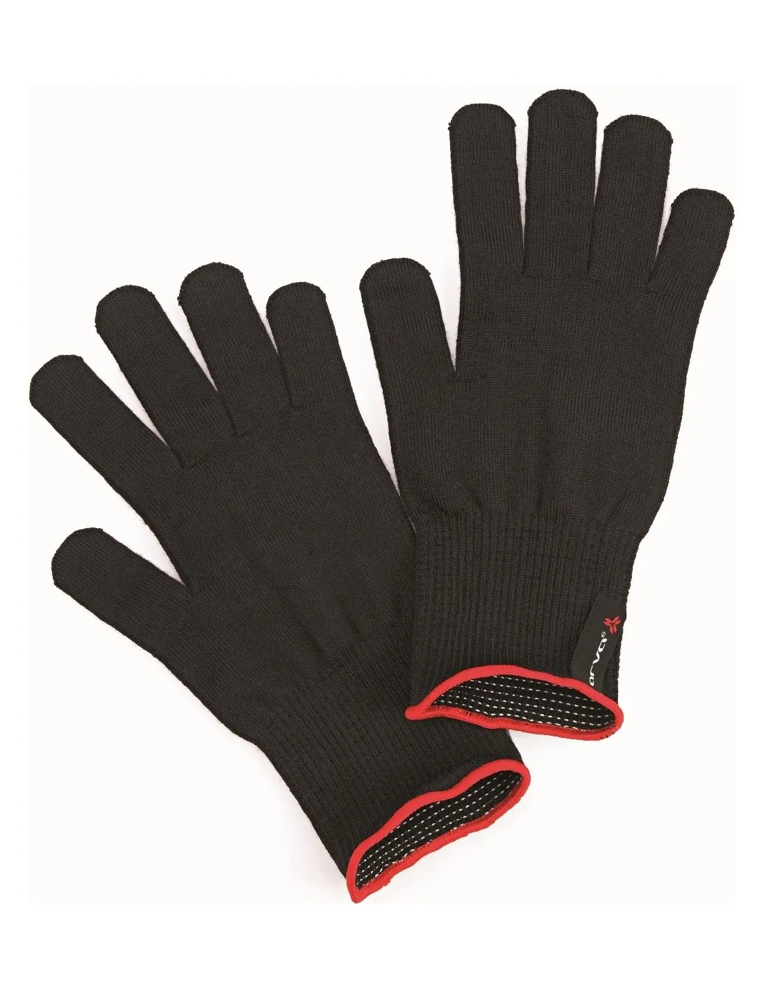 Guanto Arva Thermoline Finger Touch Fodera nera
