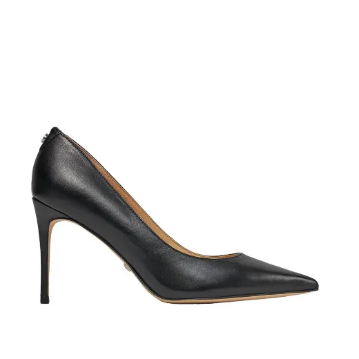GUESS SCARPE DONNA DECOLLETE A PUNTA DABBEY IN PELLE BLACK FLTDABLEA08  