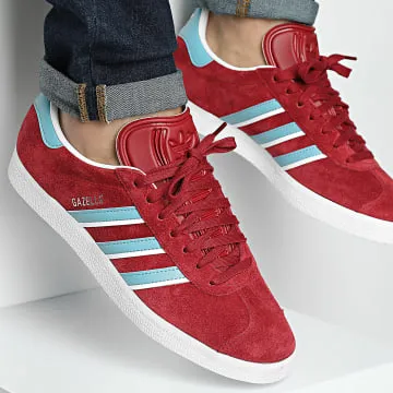 IG6198 Gazelle Classic Burgundy Blue Footwear White Scarpe da ginnastica