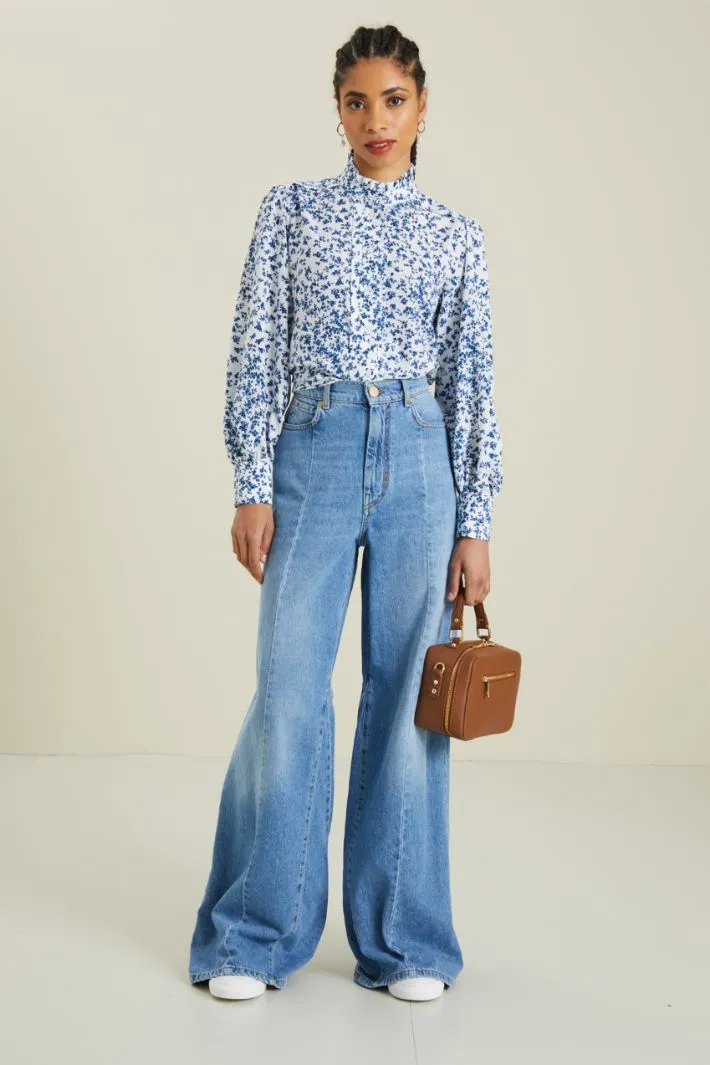 Jeans svasati in denim