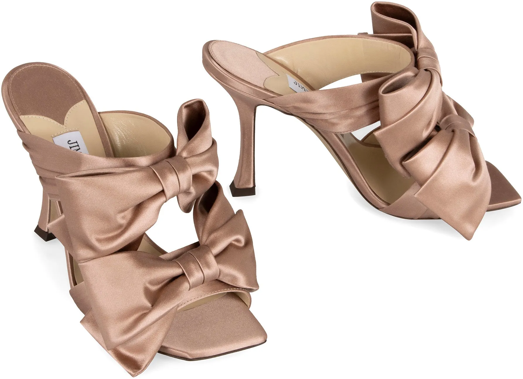 Jimmy Choo Mules Flaca in tessuto