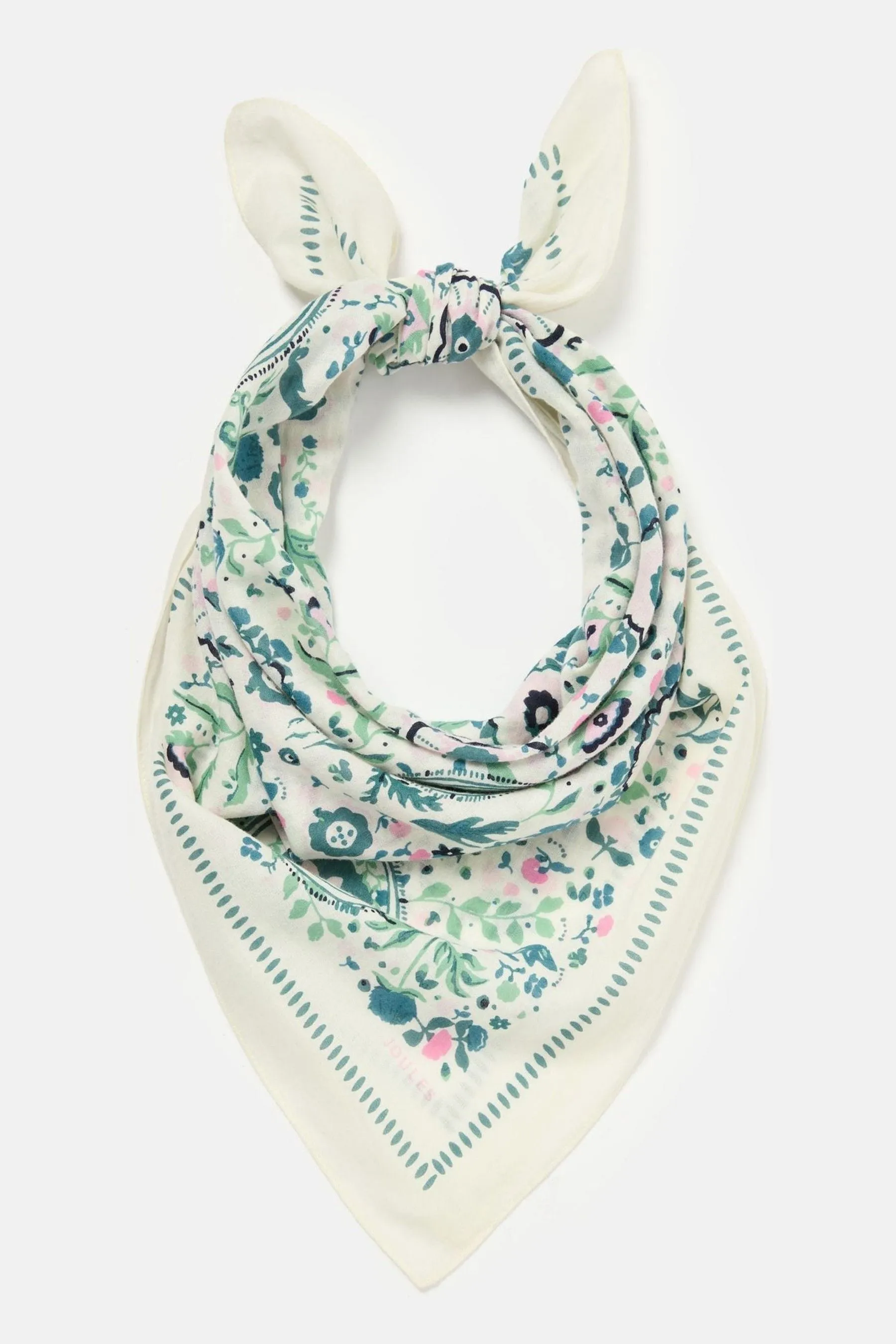 Joules - Kensington - Sciarpa squadrata in cotone