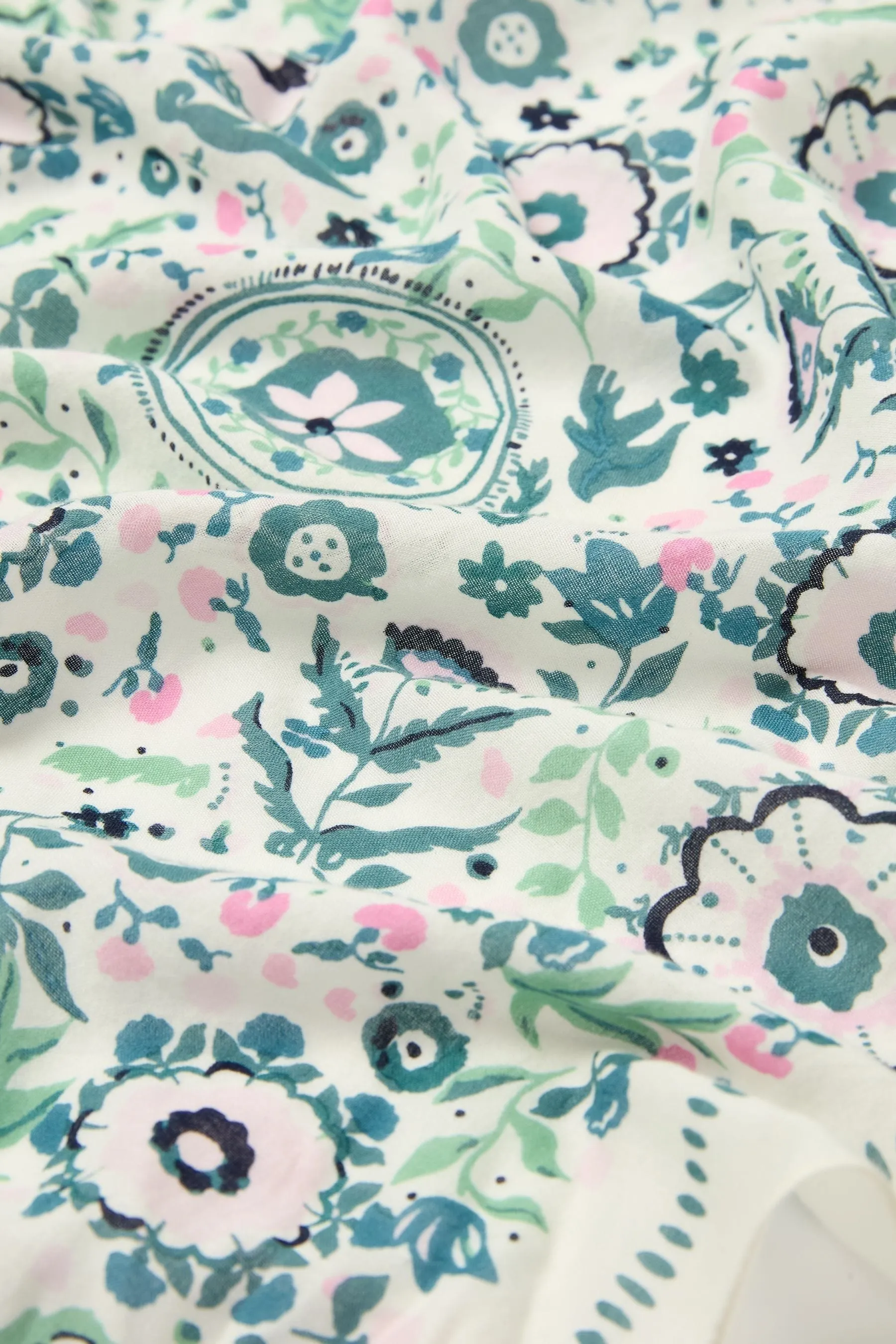 Joules - Kensington - Sciarpa squadrata in cotone