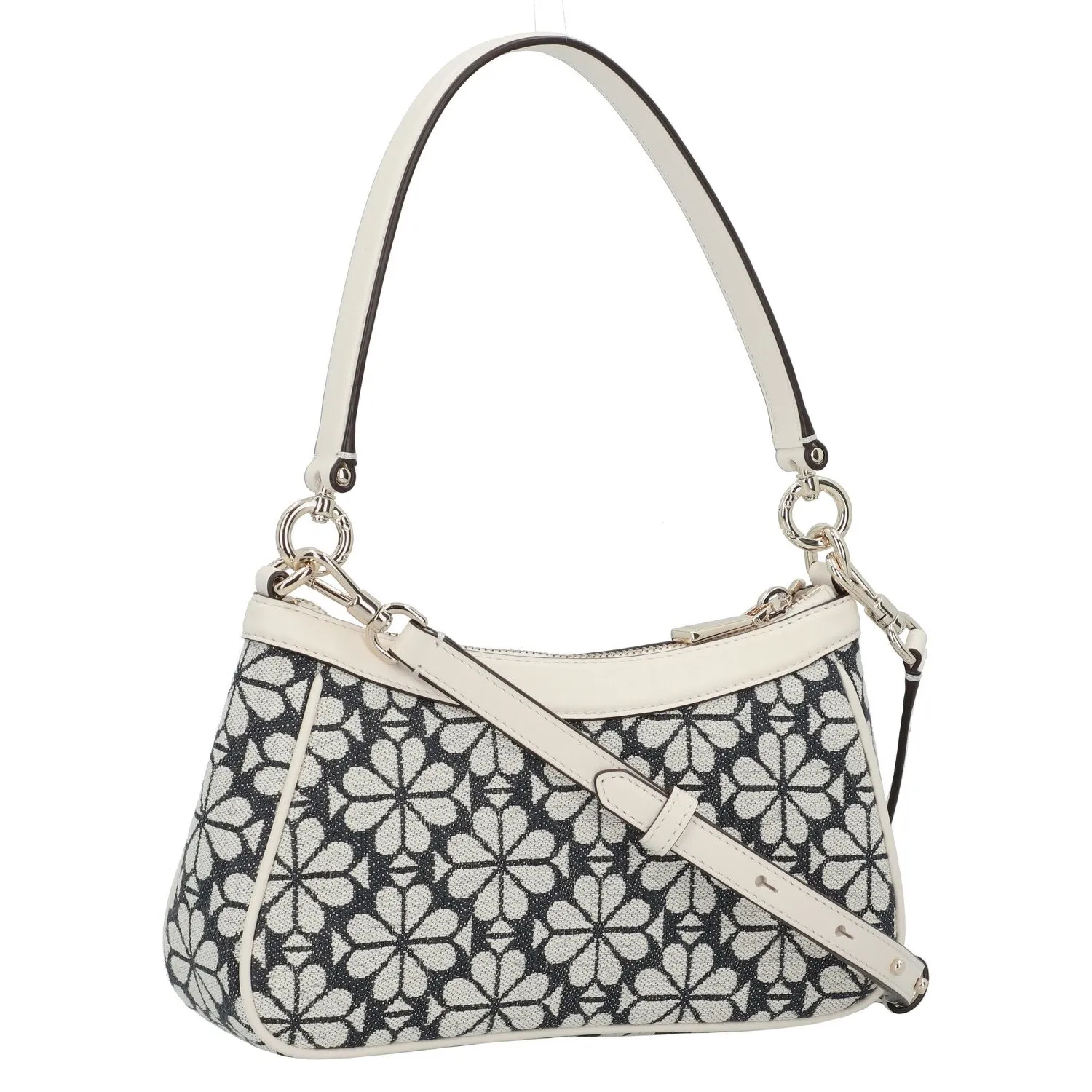 Kate Spade New York Spade Flower Jacquard Borsa a tracolla 24 cm