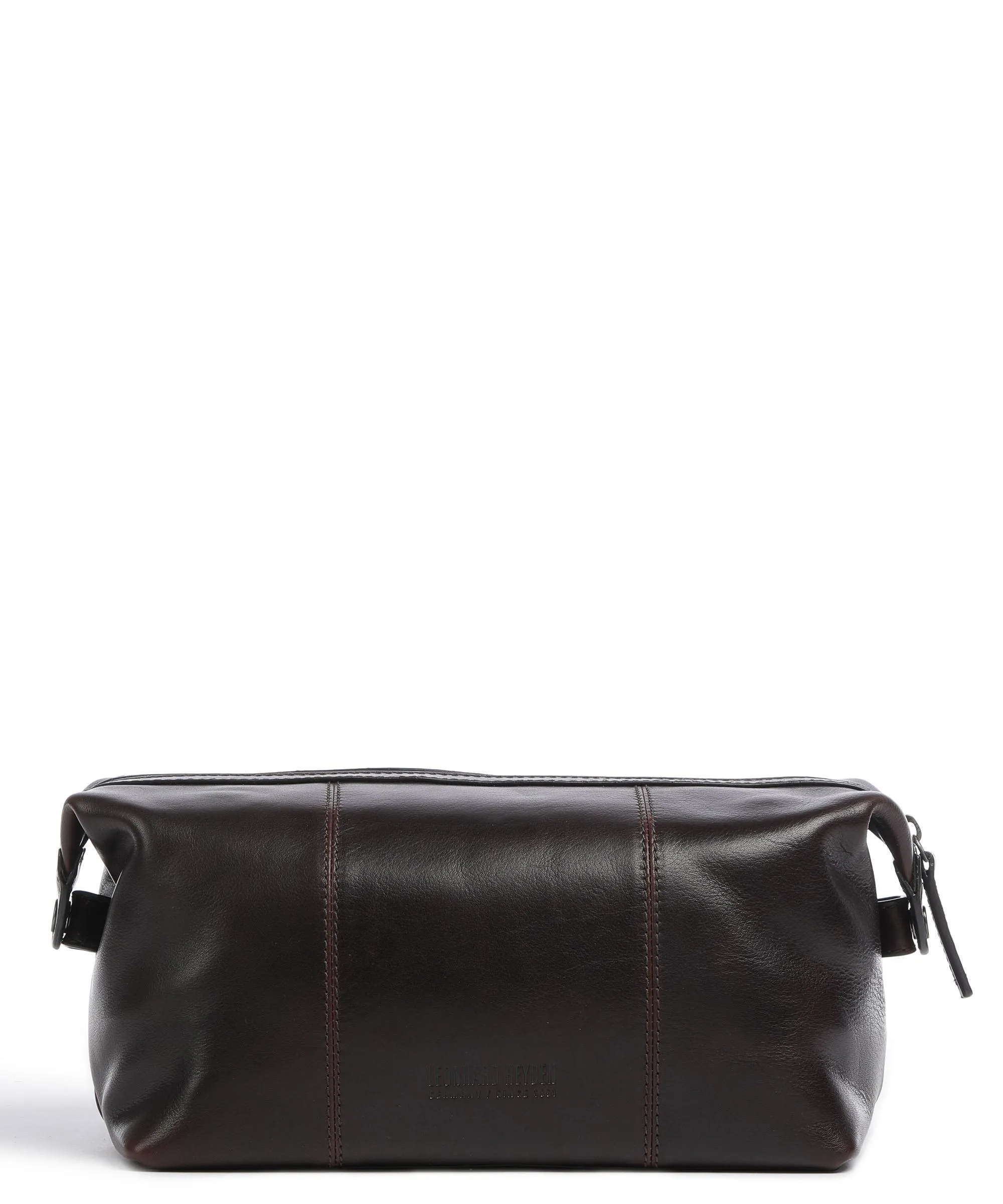  Leonhard Heyden Roma Borsa da toilette marrone scuro 25 cm  