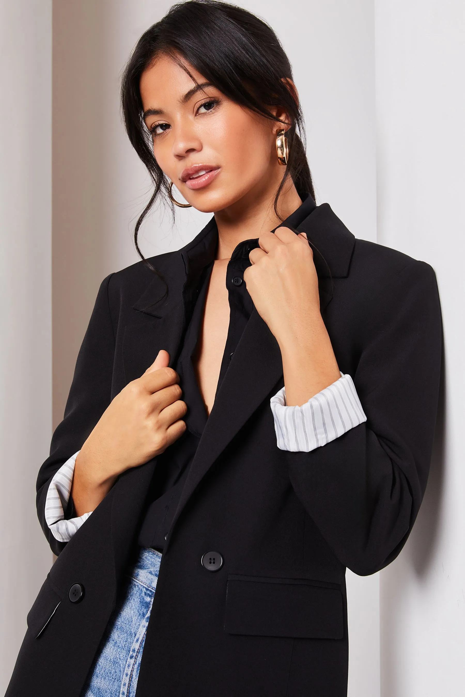 Lipsy - Blazer lungo Sartoriale comodo