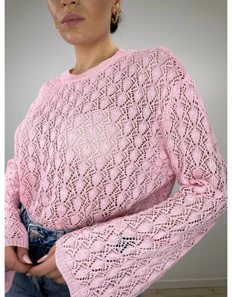 MAGLIA CAMILLA ROSA