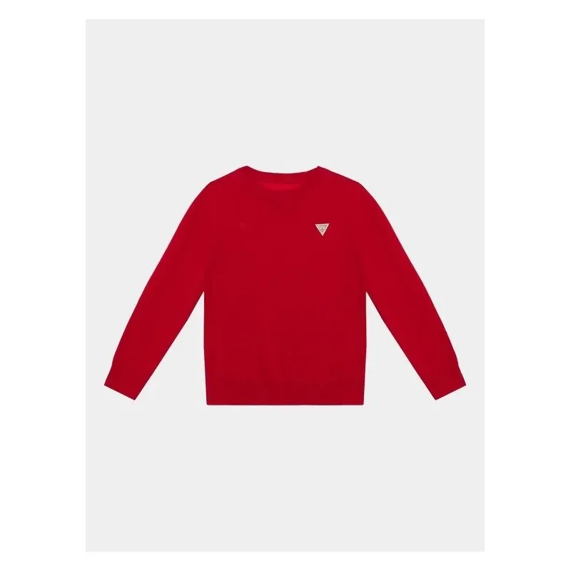 MAGLIA CON ETICHETTA LOGO PER BAMBINI GUESS