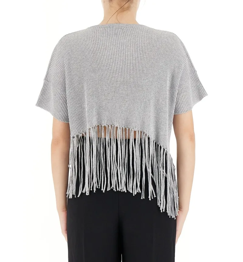 Maglia con frange