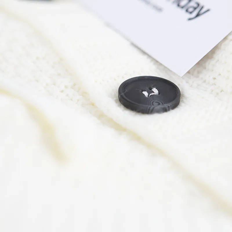 Maglia Uomo Manica lunga con bottoni e cappuccio Cardigan Felpa in Maglia Dresserd