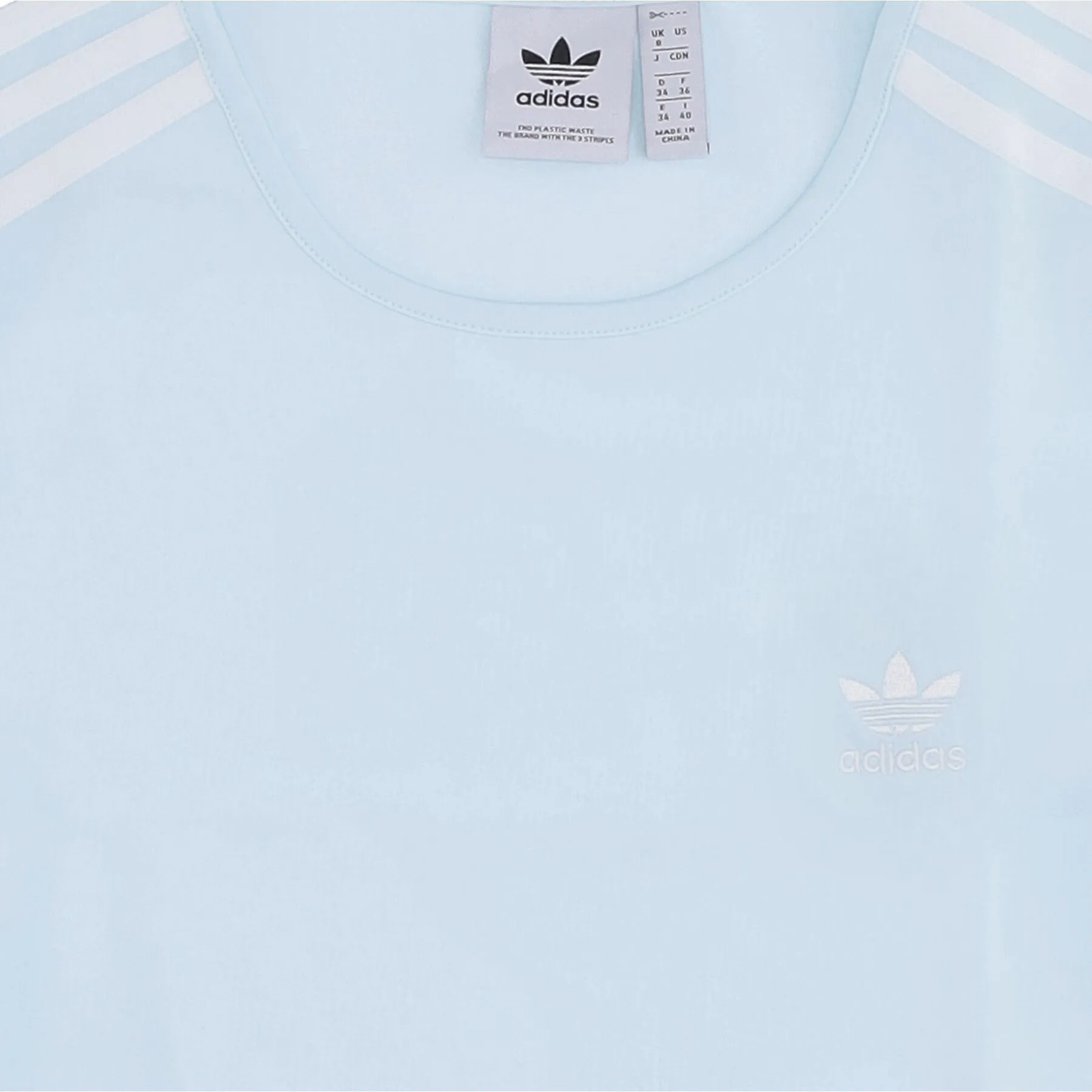 Maglietta Corta Donna Cropped Tee Almost Blue