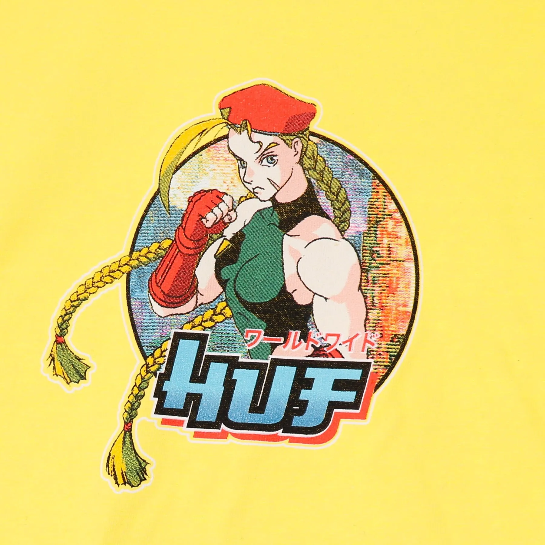 Maglietta Uomo Cammy Tee X Street Fighter Ii Yellow