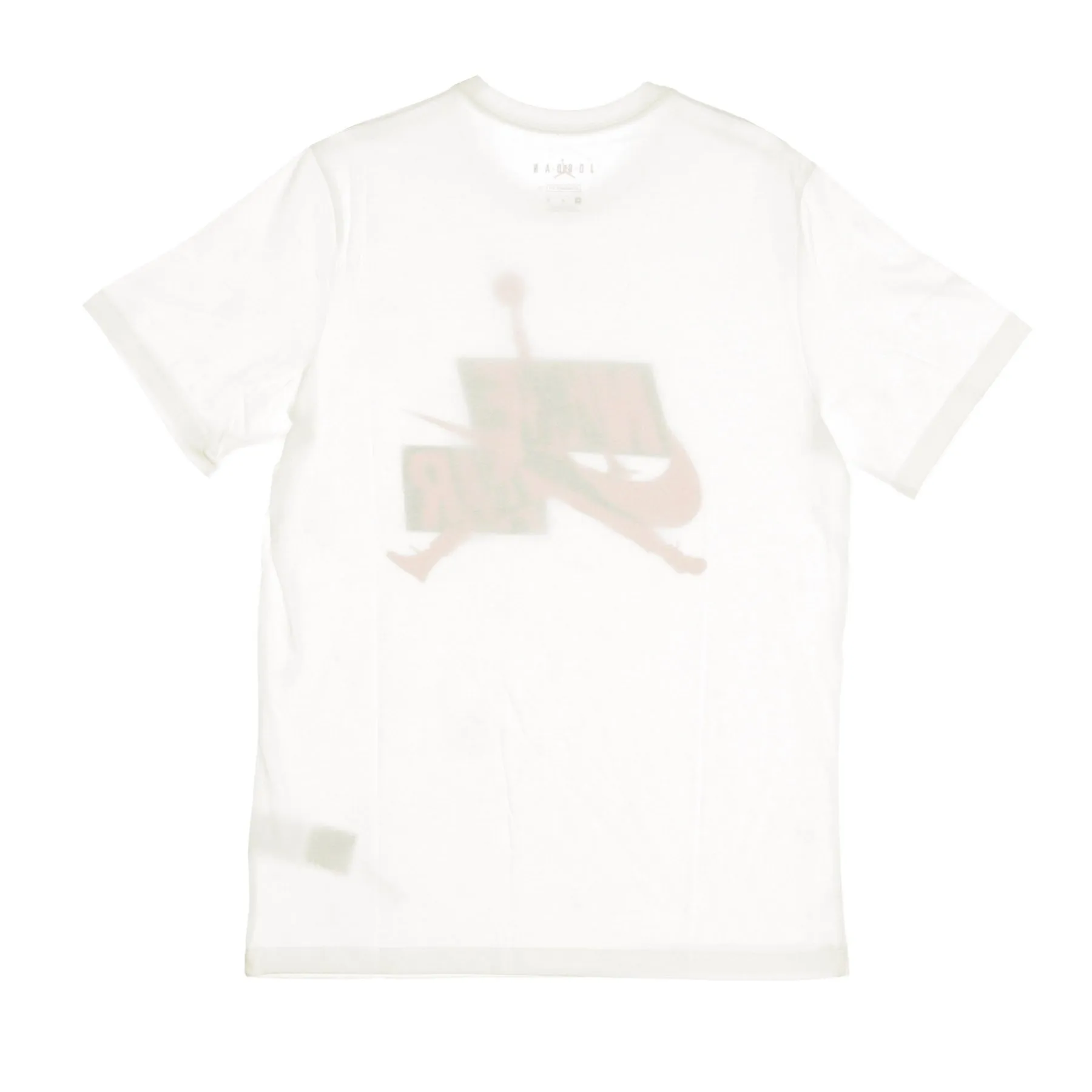 Maglietta Uomo Jumpman Classics Hbr White/gym Red/black