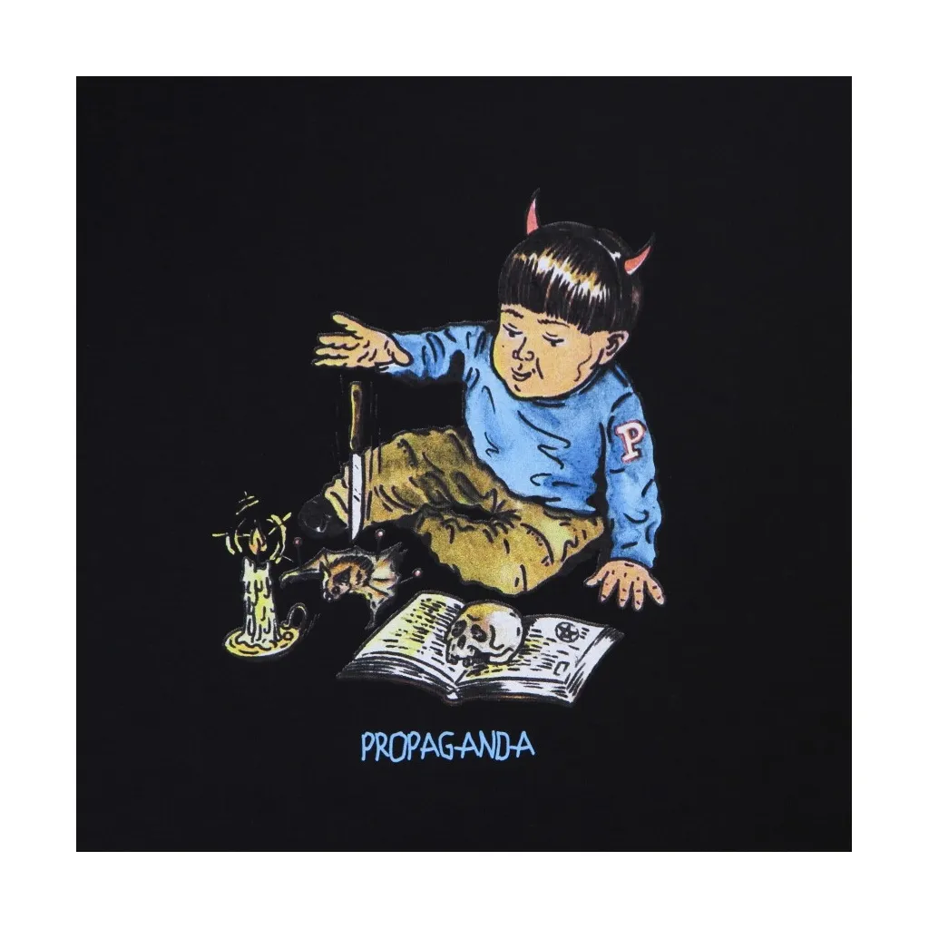maglietta uomo kid tee BLACK