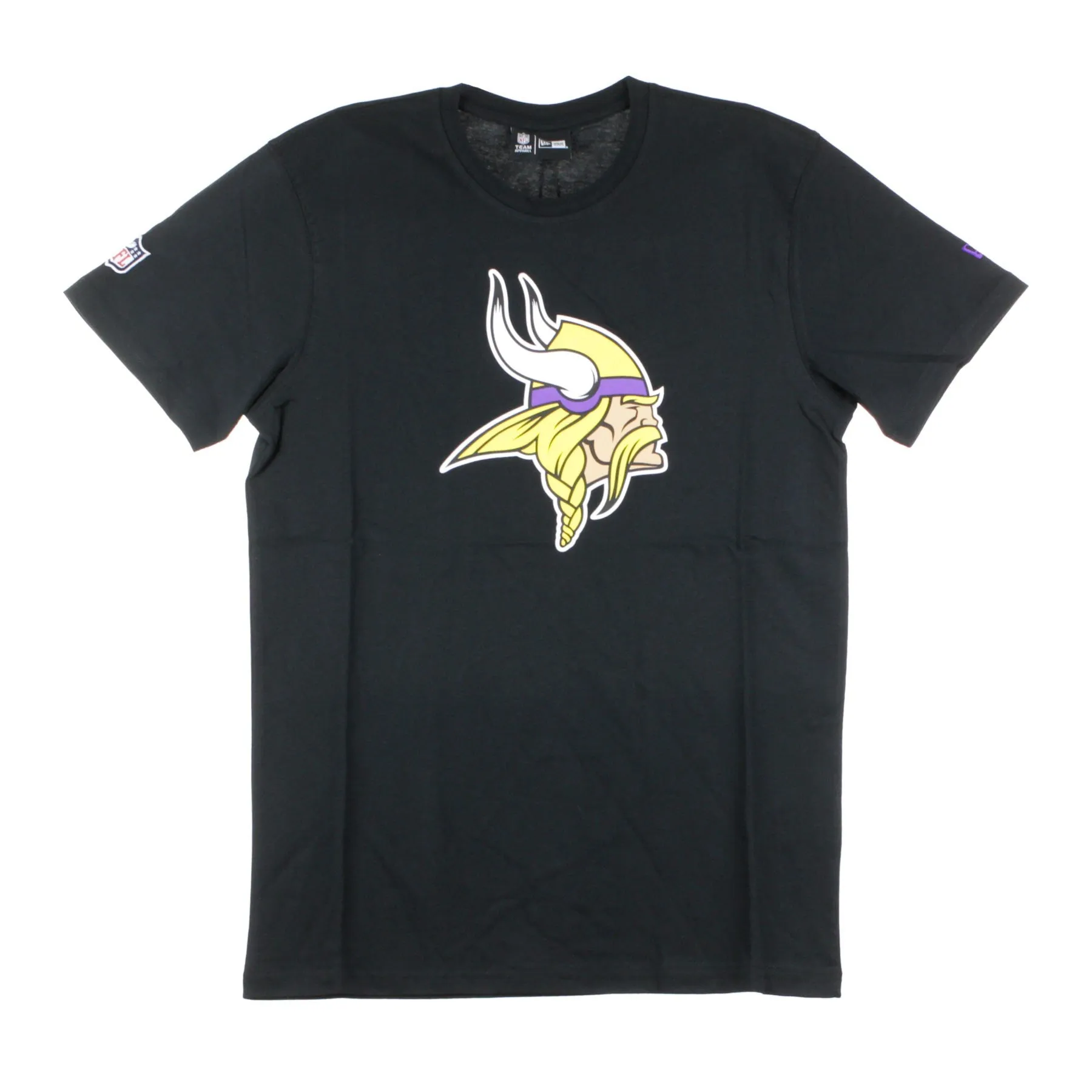Maglietta Uomo Nfl Team Logo Tee Minvik Black
