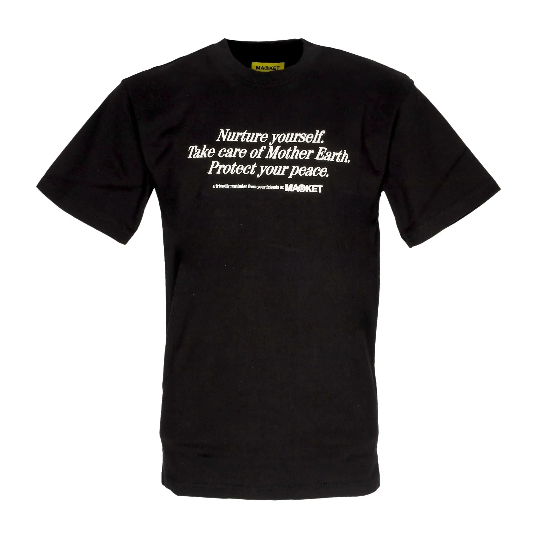 Maglietta Uomo Nurture Yourself Tee Black