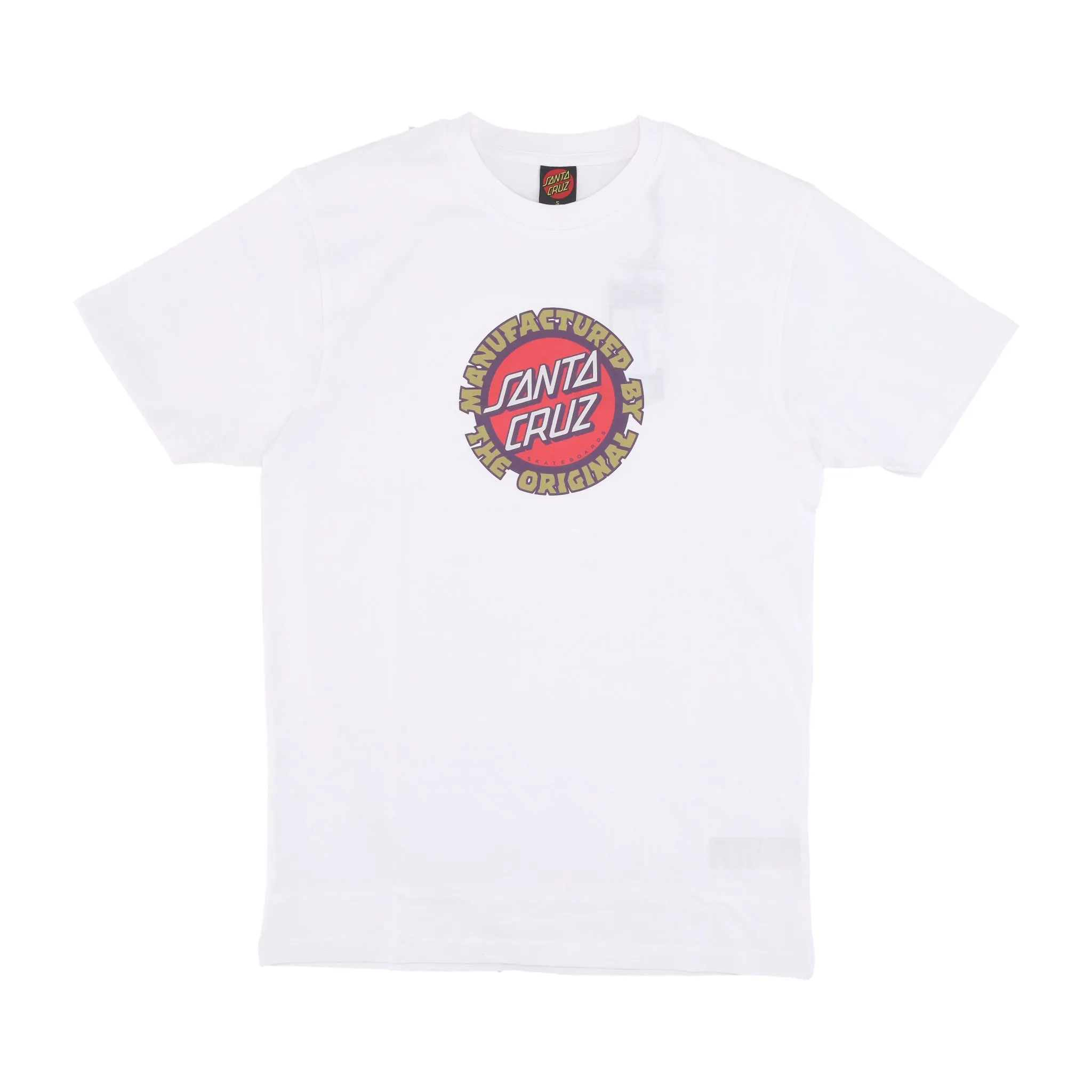 Maglietta Uomo Speed Mfg Dot Front Tee White