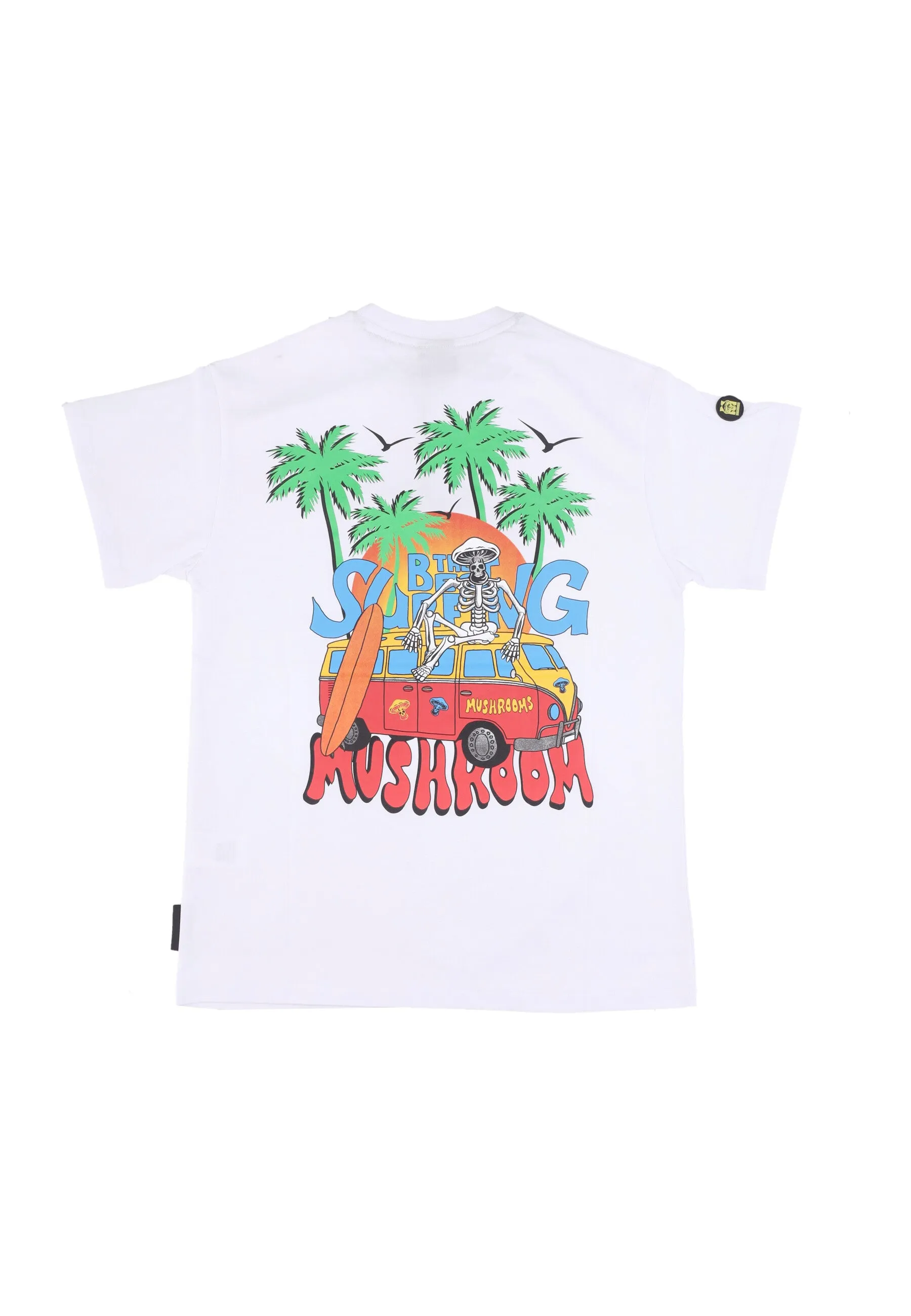 Maglietta Uomo The Best Surfing Tee White
