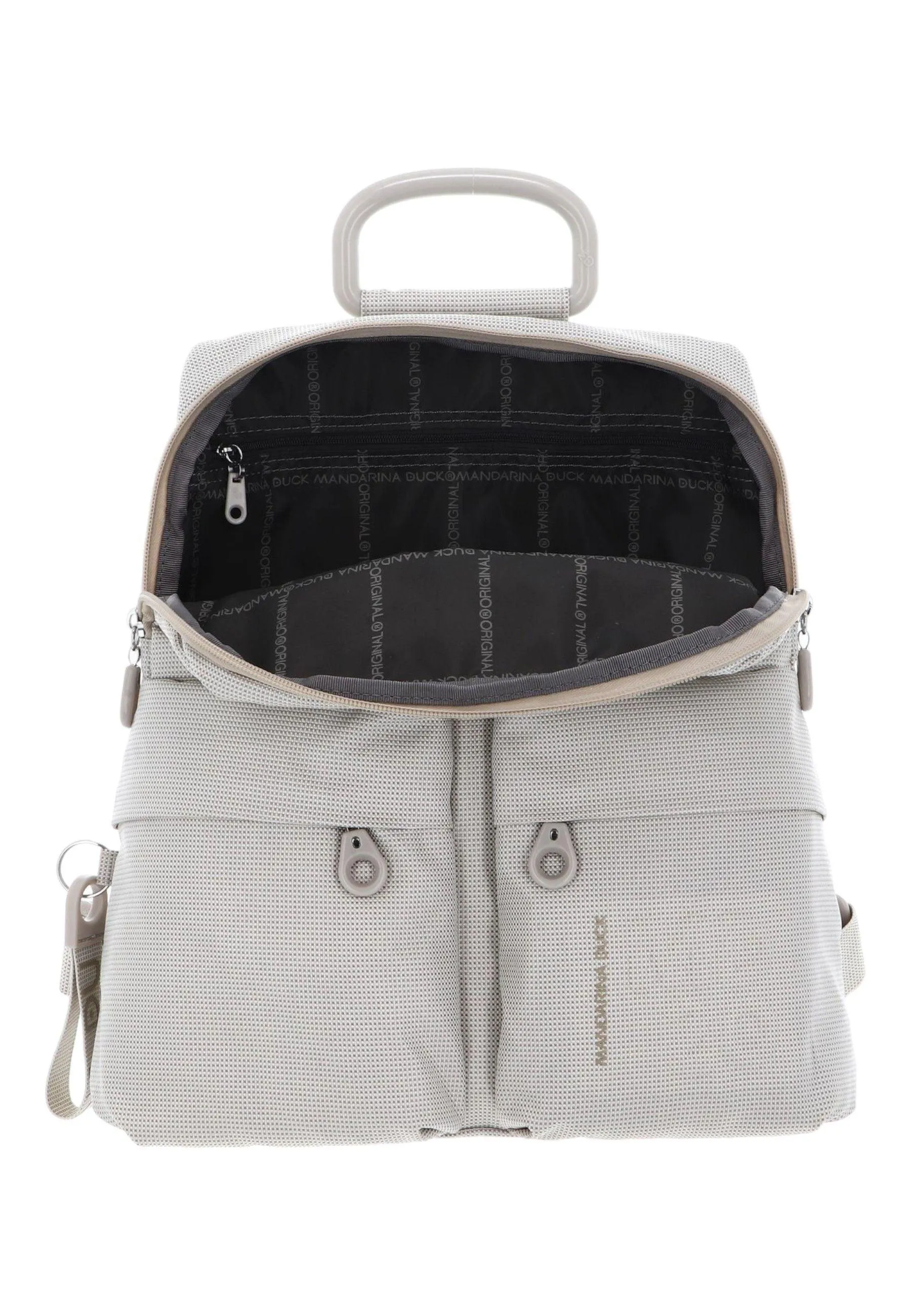 MANDARINA DUCK Zaino Donna White Cap Gray P10QMTZ409E