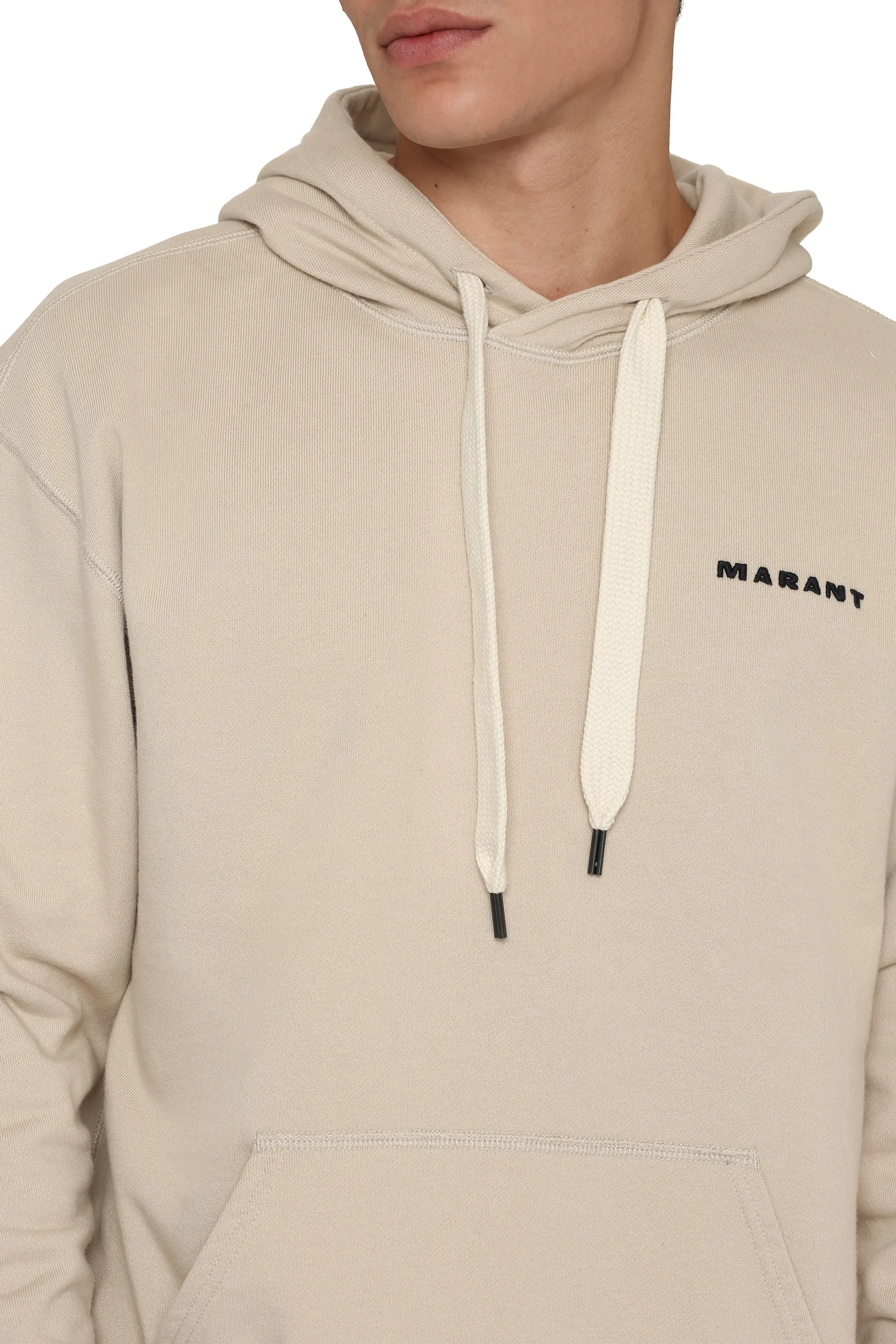 Marant Felpa Marcello con cappuccio