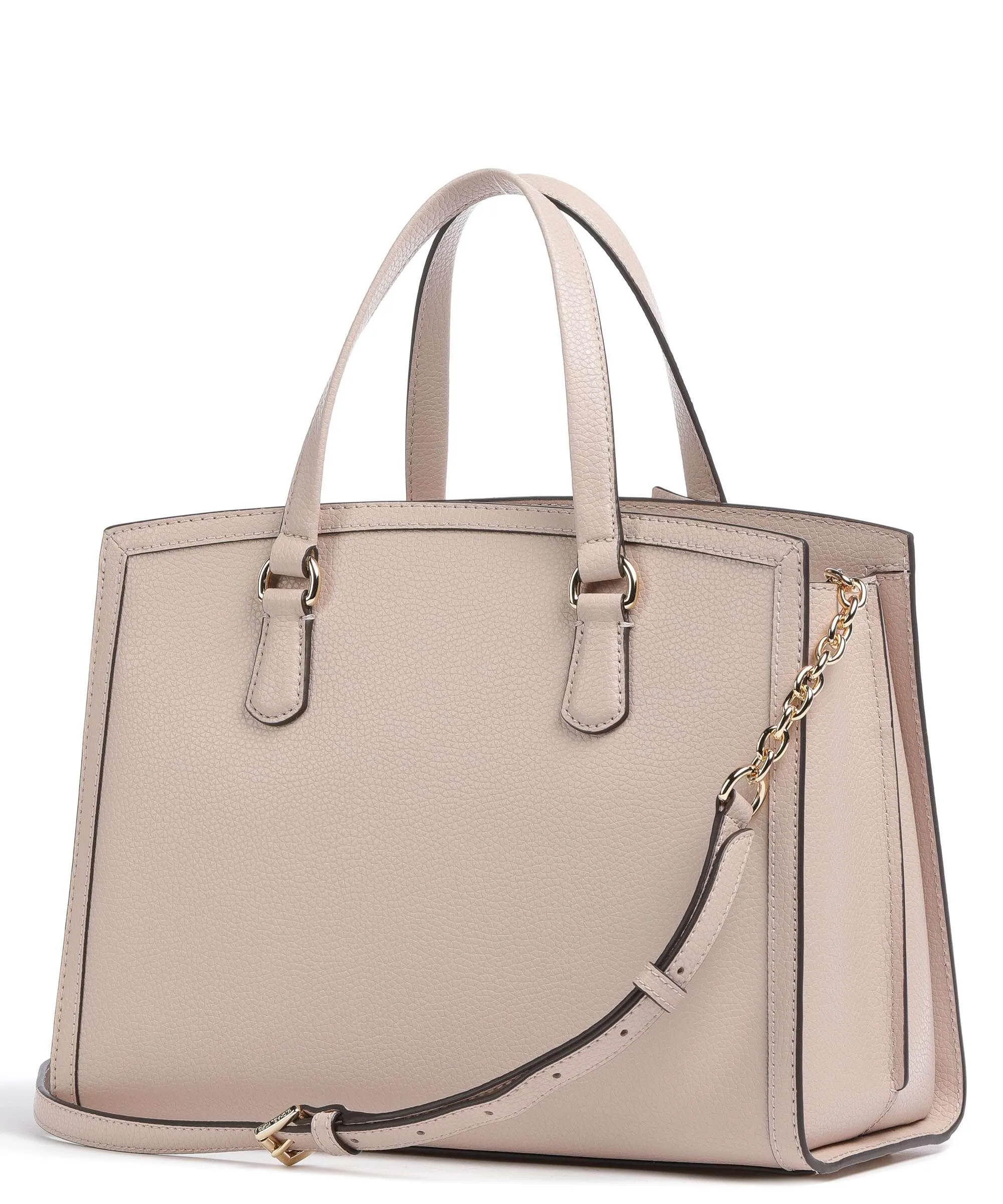  Michael Kors Chantal Borsa a mano pelle di vacchetta grana rosa  
