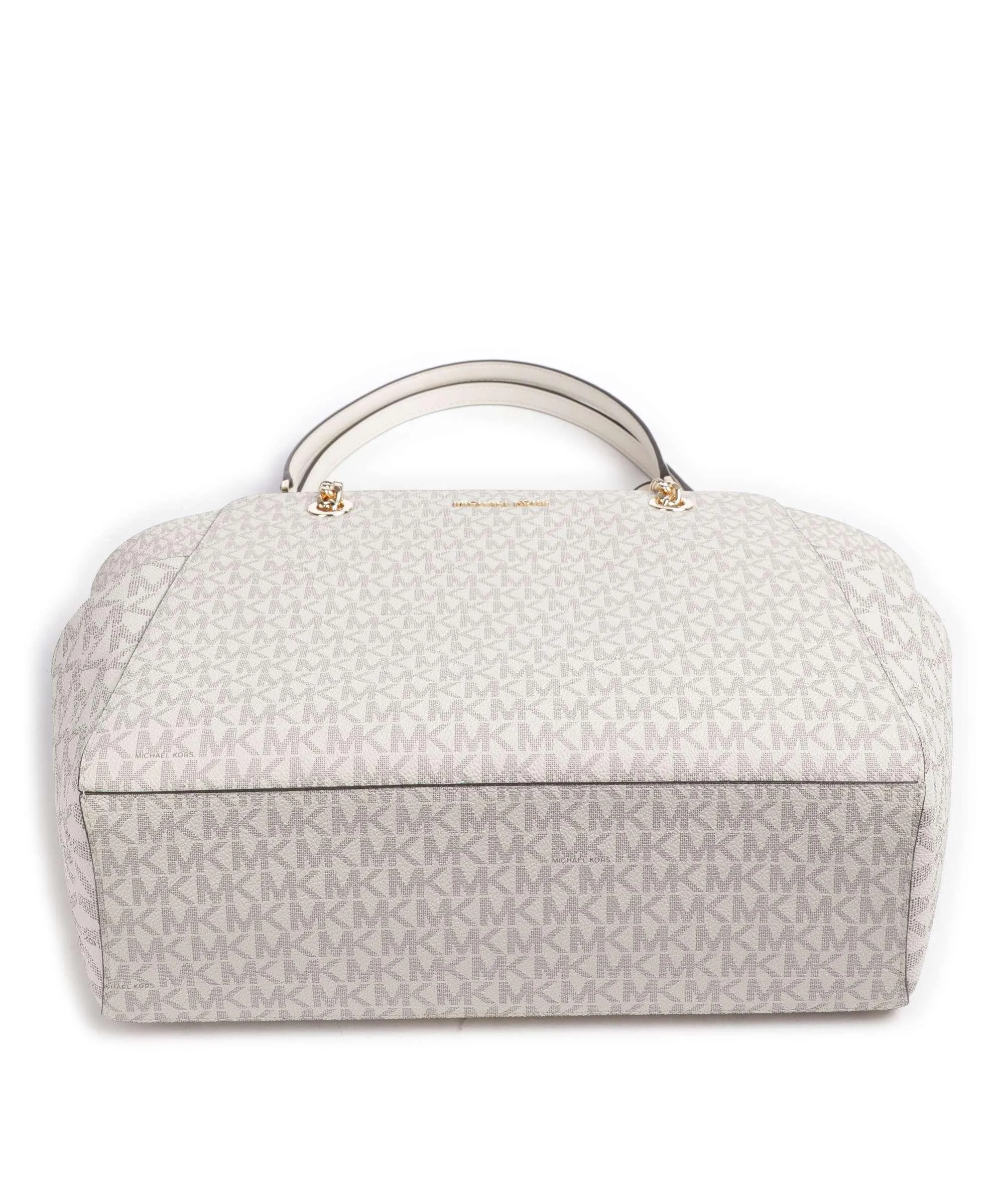  Michael Kors Jacquelyn Borsa shopper tela avorio  