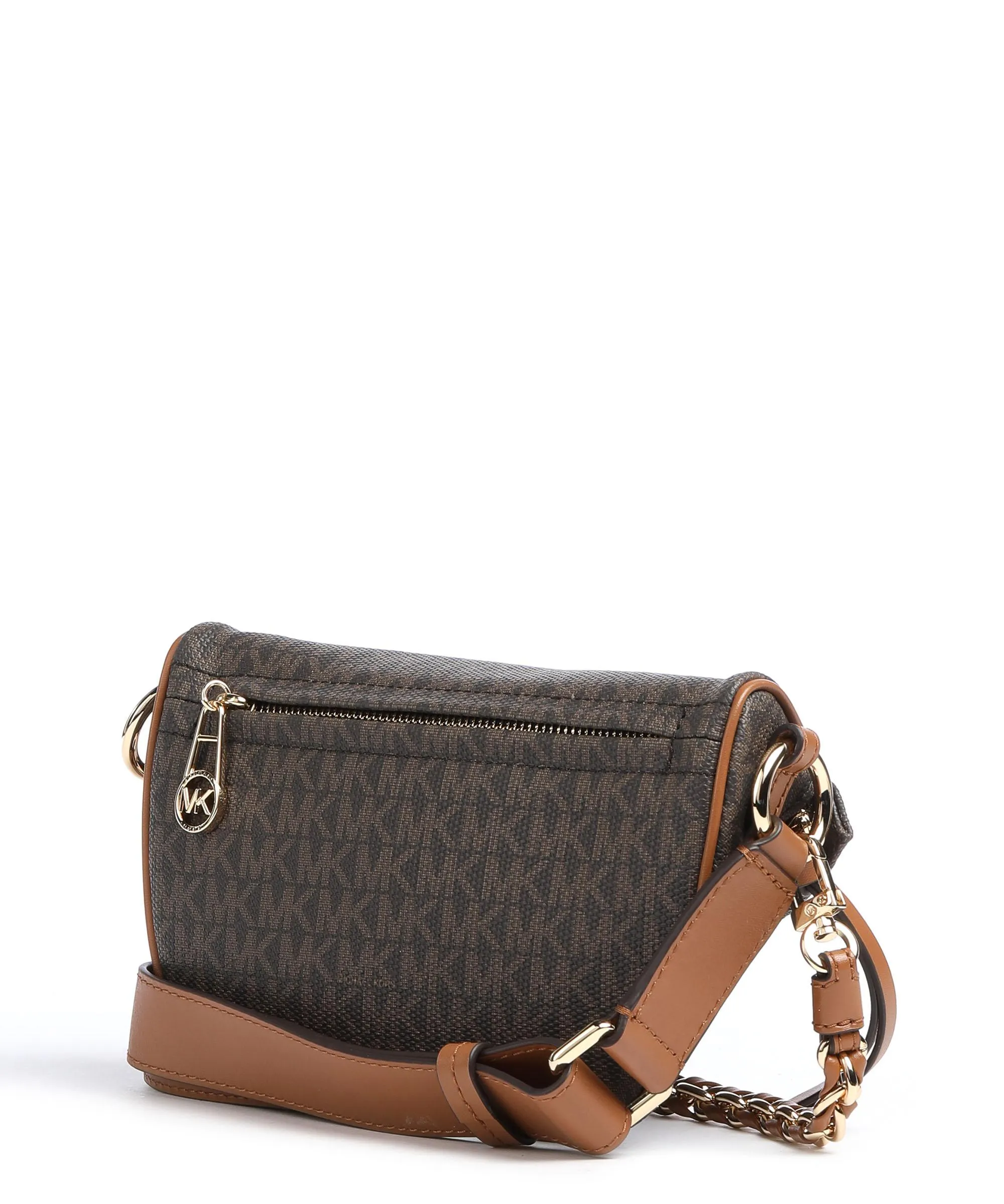  Michael Kors Slater Borsa a tracolla tela marrone scuro  