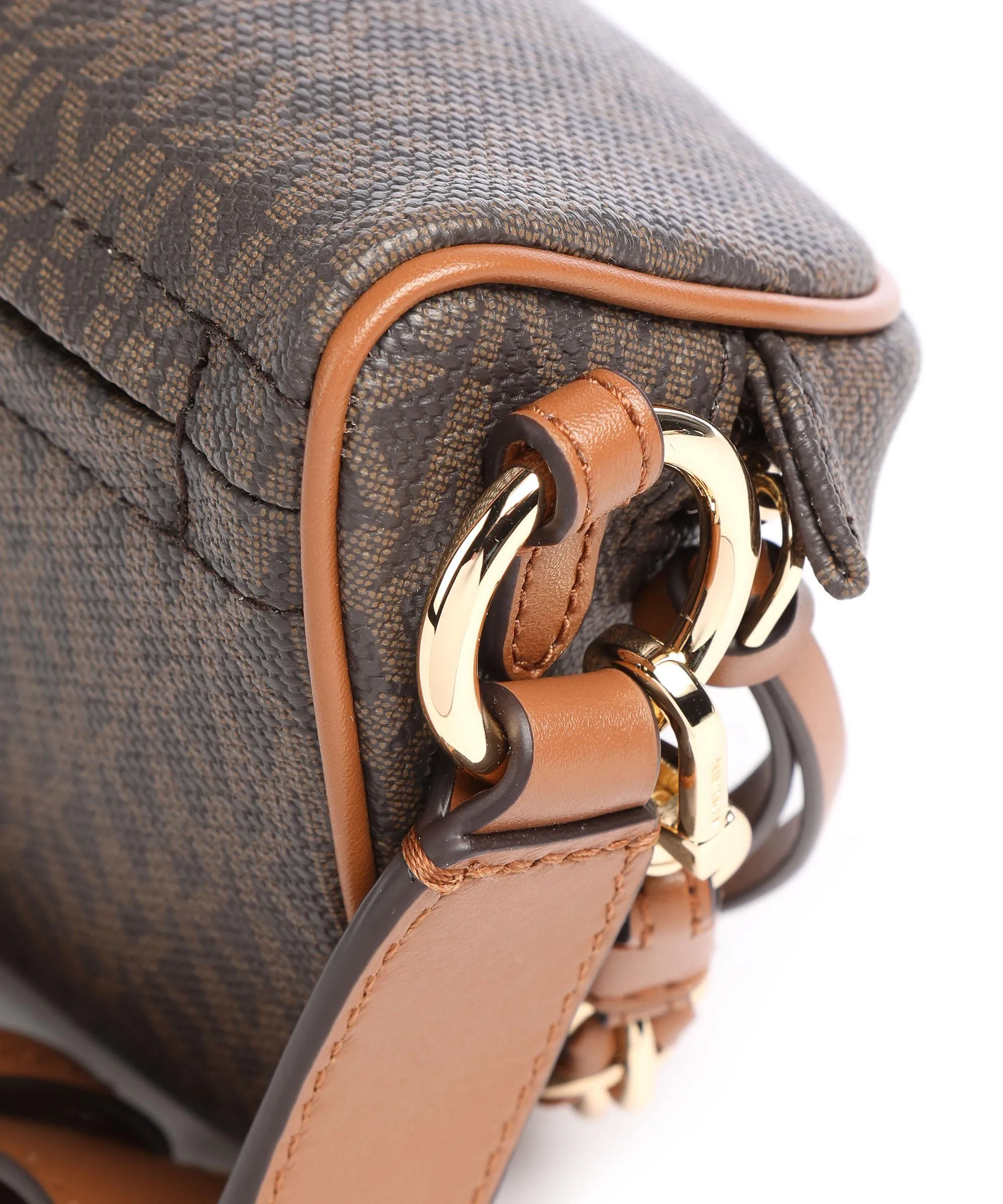  Michael Kors Slater Borsa a tracolla tela marrone scuro  