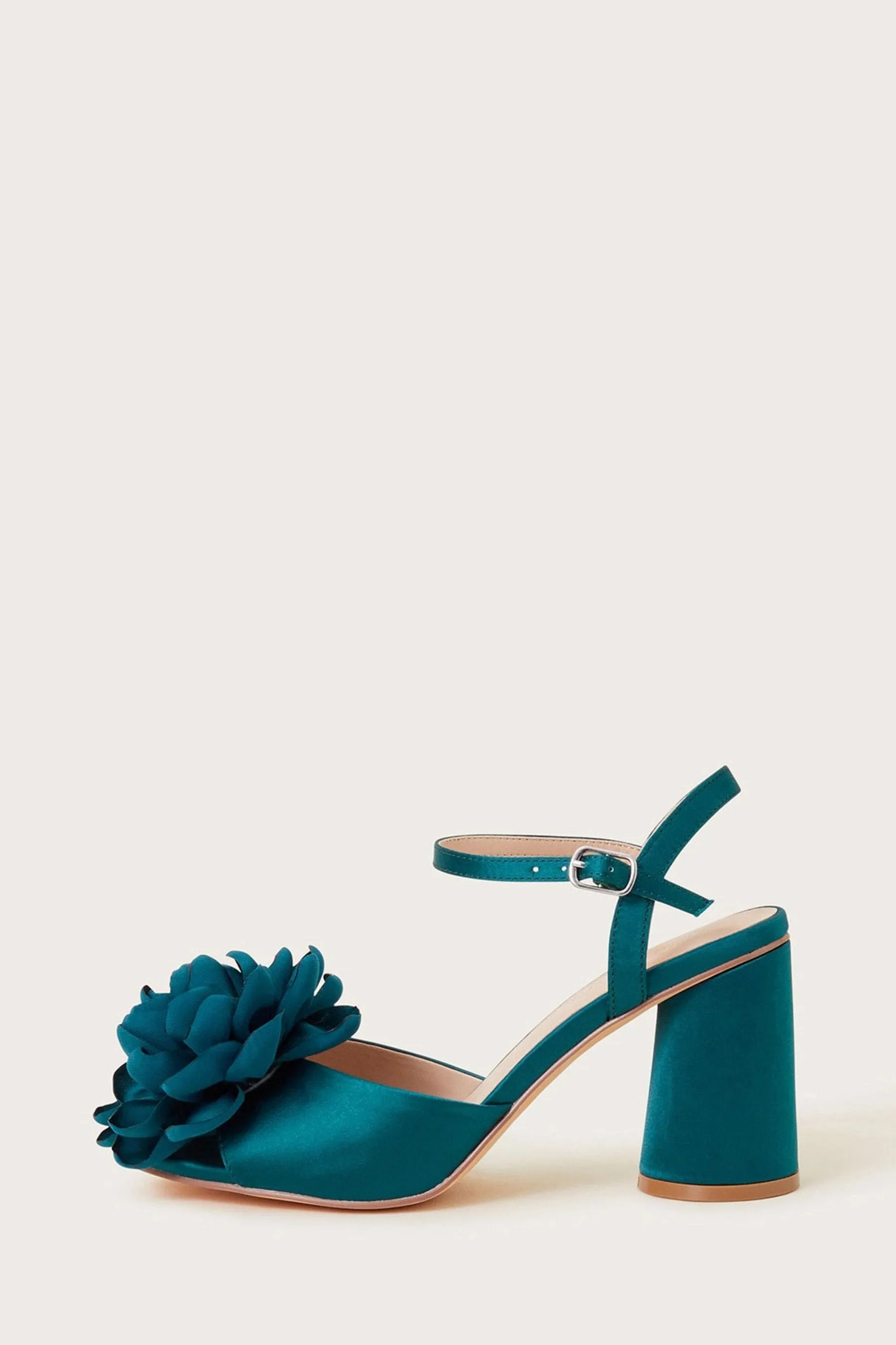 Monsoon - Sandali con tacco Satin fiori