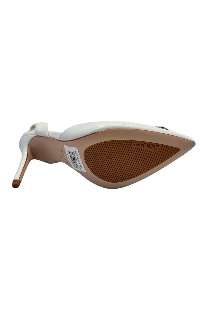 Nine West sandalo in similpelle con gioiello Ellie 4fx 101484407