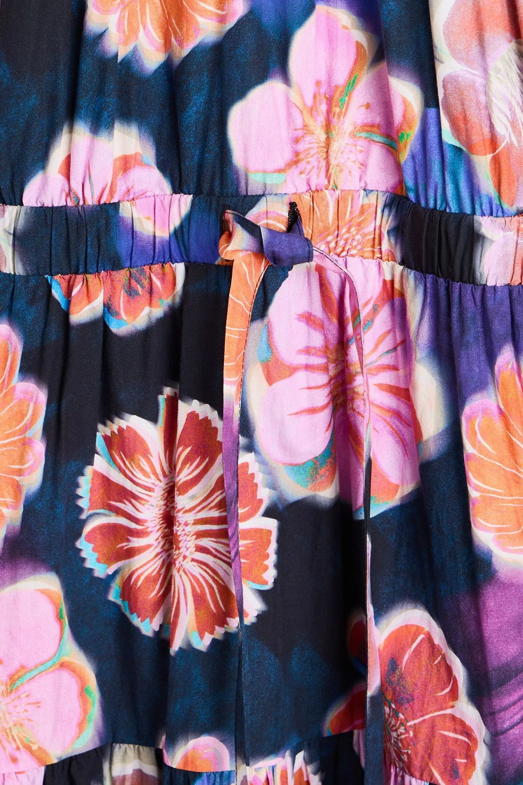 Oliver Bonas - Fantasy Floreale - Abito midi a balze