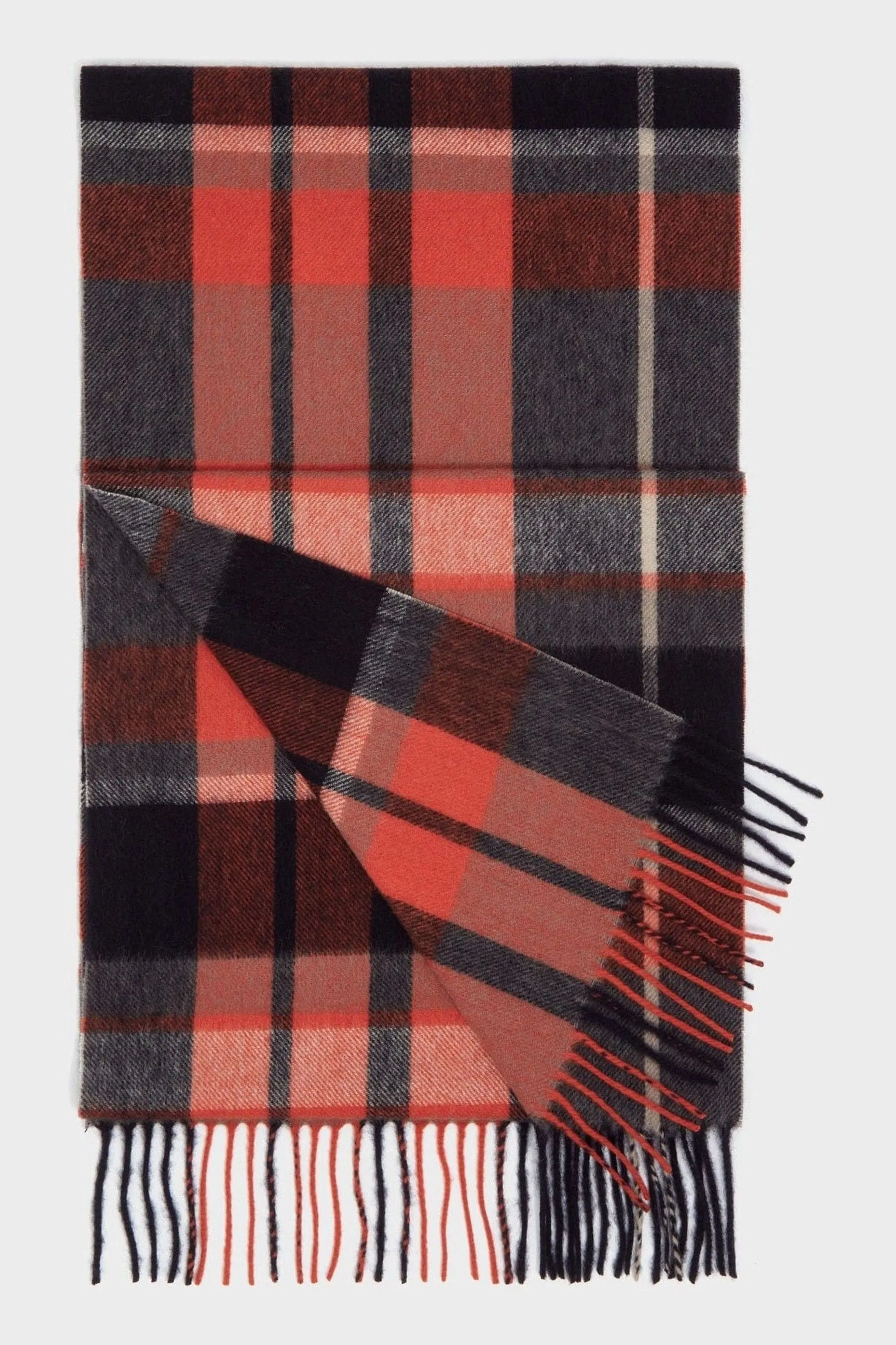Osprey London Rosso - Skye - Sciarpa in cachemire