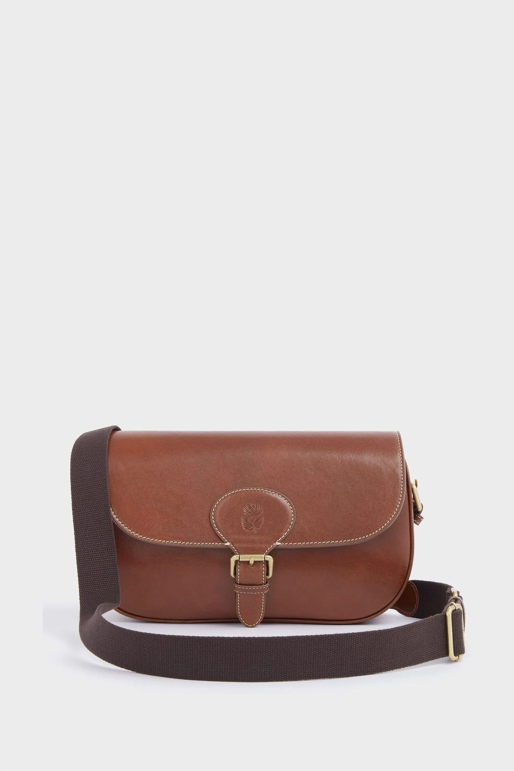Osprey London The Hurlingham - Marrone a bisaccia in pelle italiana - Borsa