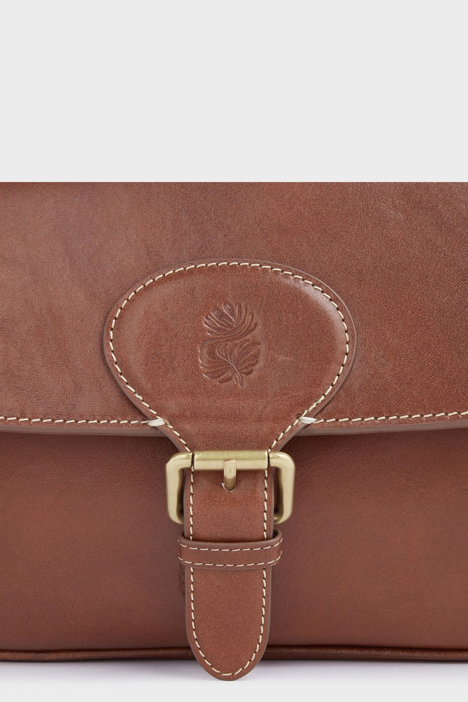 Osprey London The Hurlingham - Marrone a bisaccia in pelle italiana - Borsa