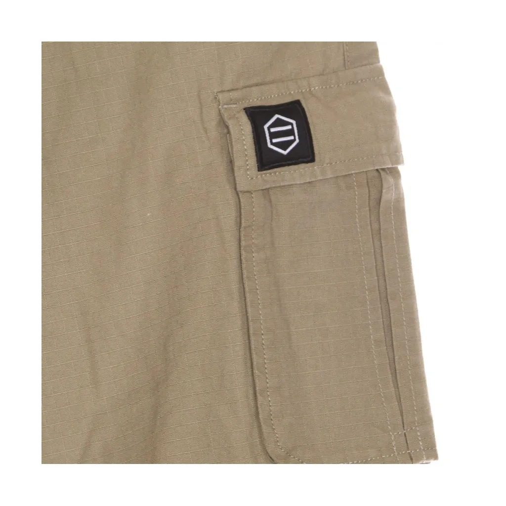 pantalone lungo uomo cargo ripstop BEIGE