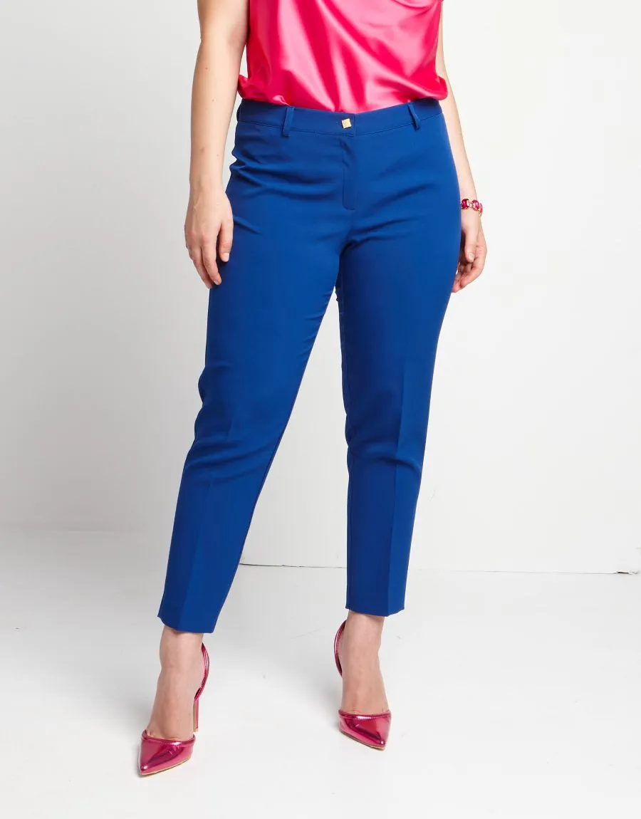 Pantaloni bluette gioiello