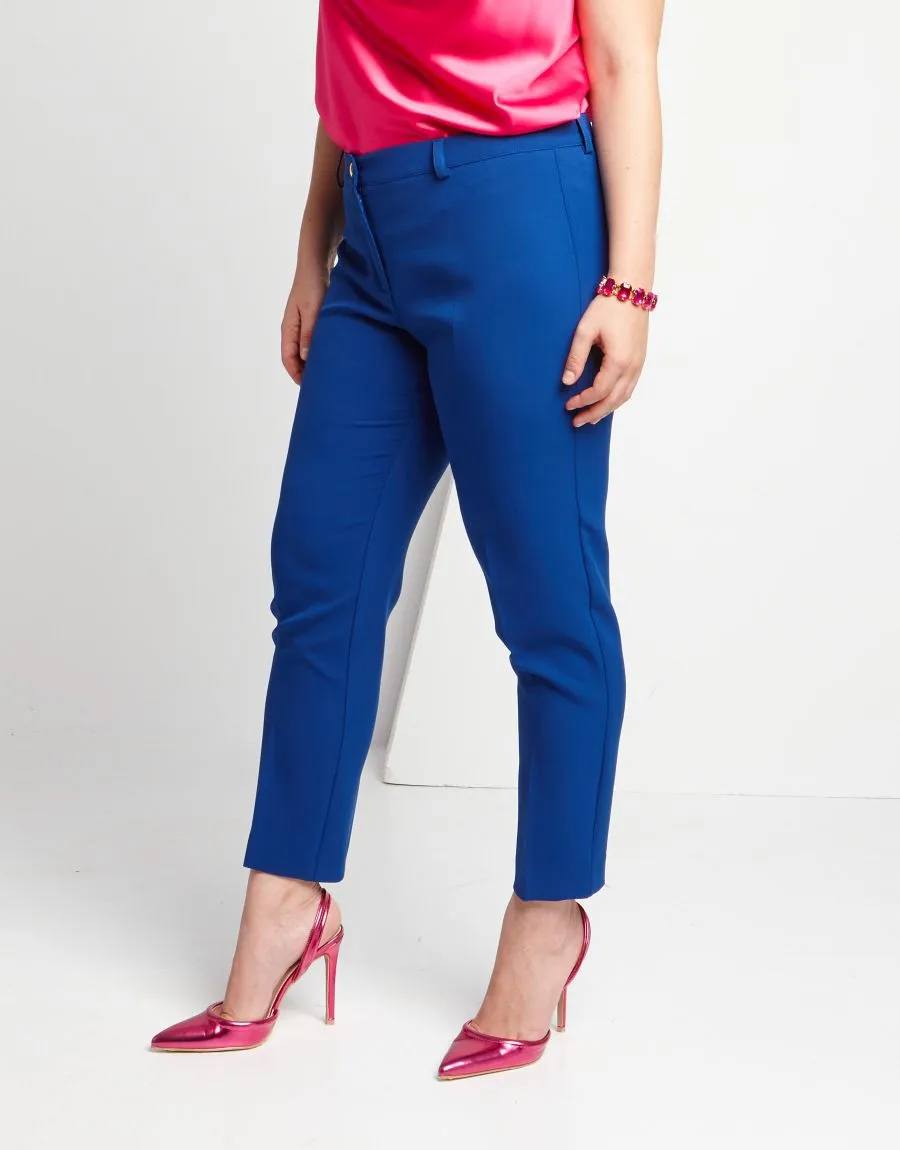 Pantaloni bluette gioiello