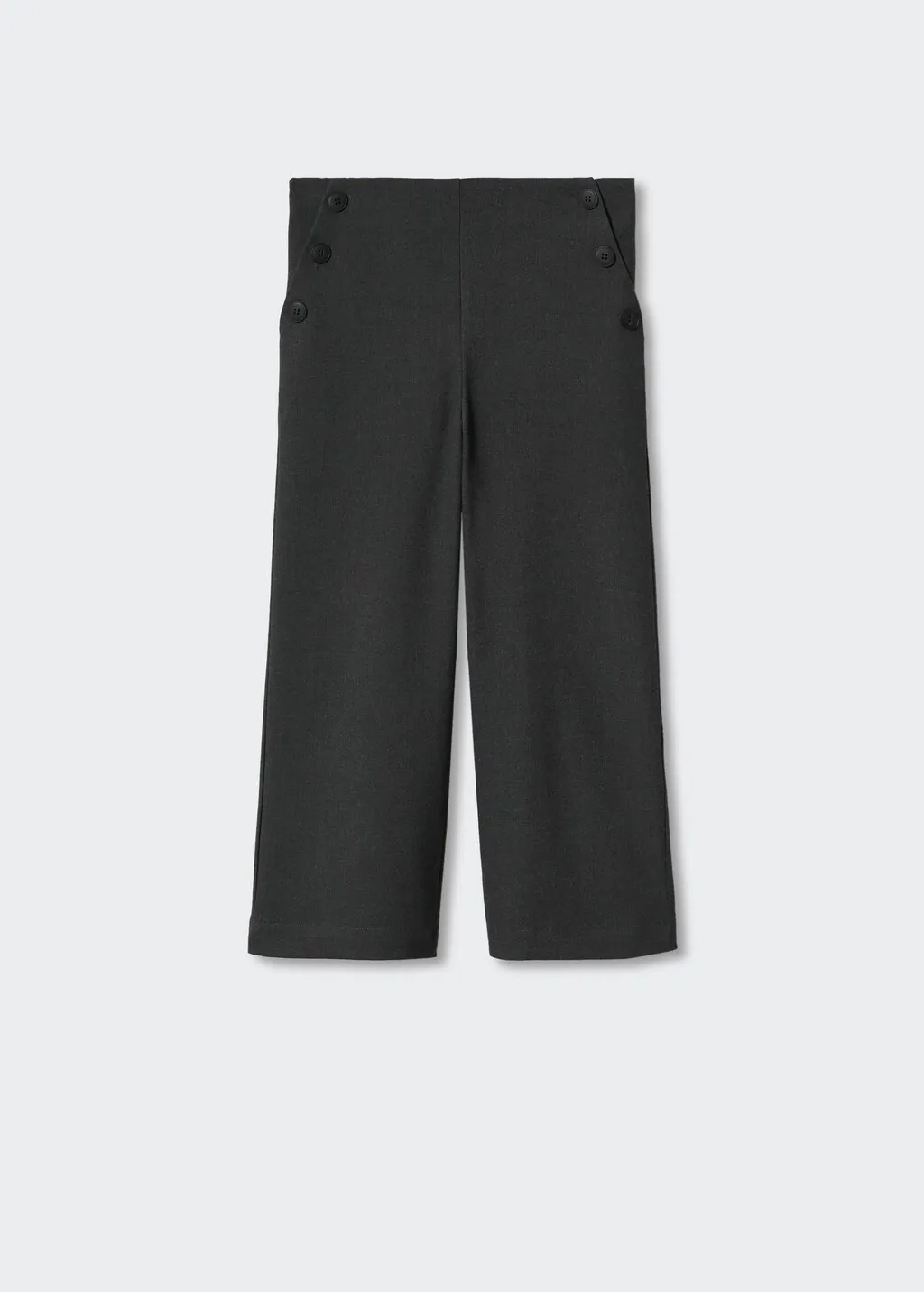Pantaloni coulotte bottoni