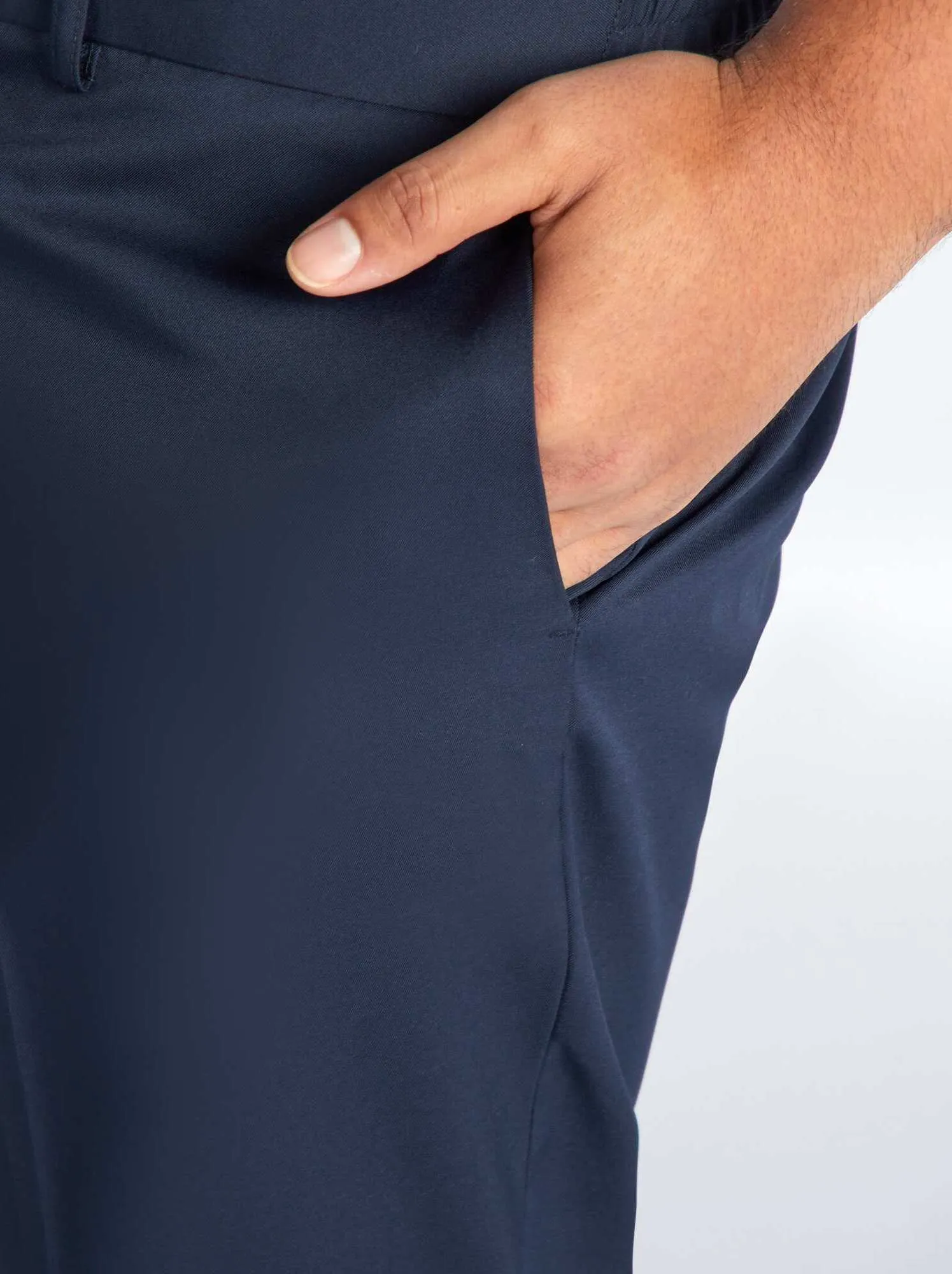 Pantaloni da completo slim - blu