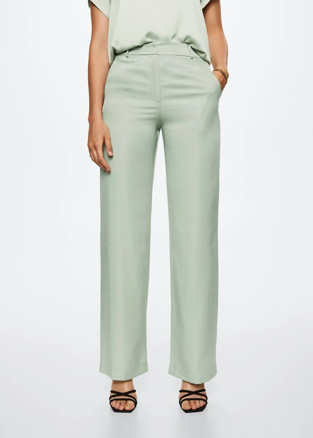 Pantaloni diritti completo
