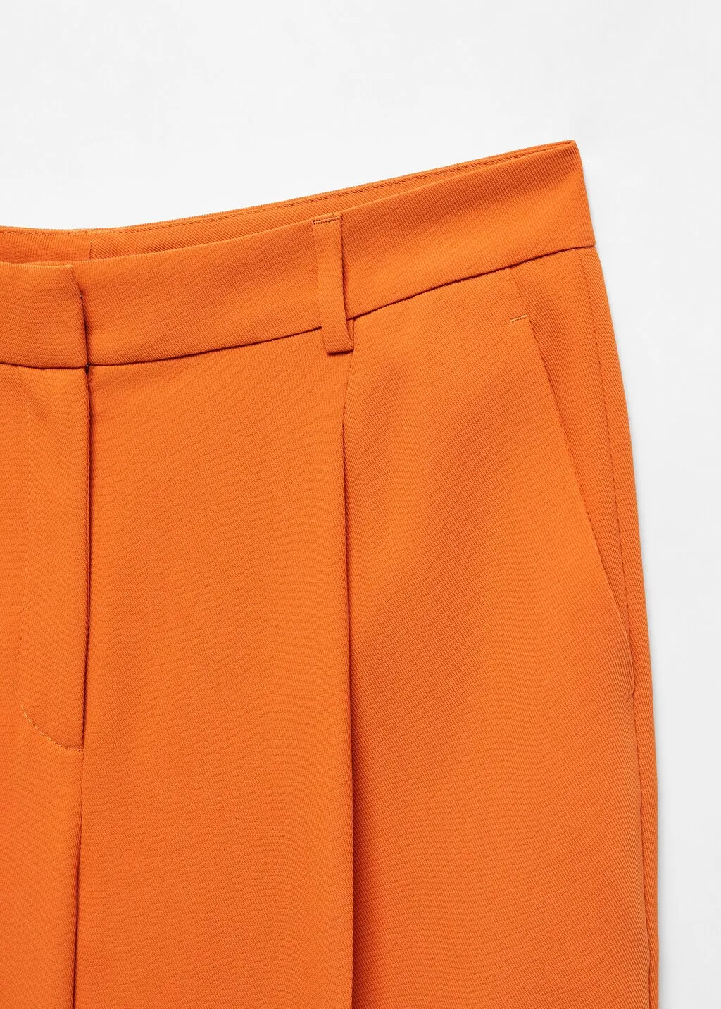 Pantaloni diritti pinces