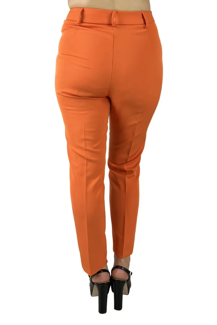 PDK pantaloni a vita alta cropped 055377