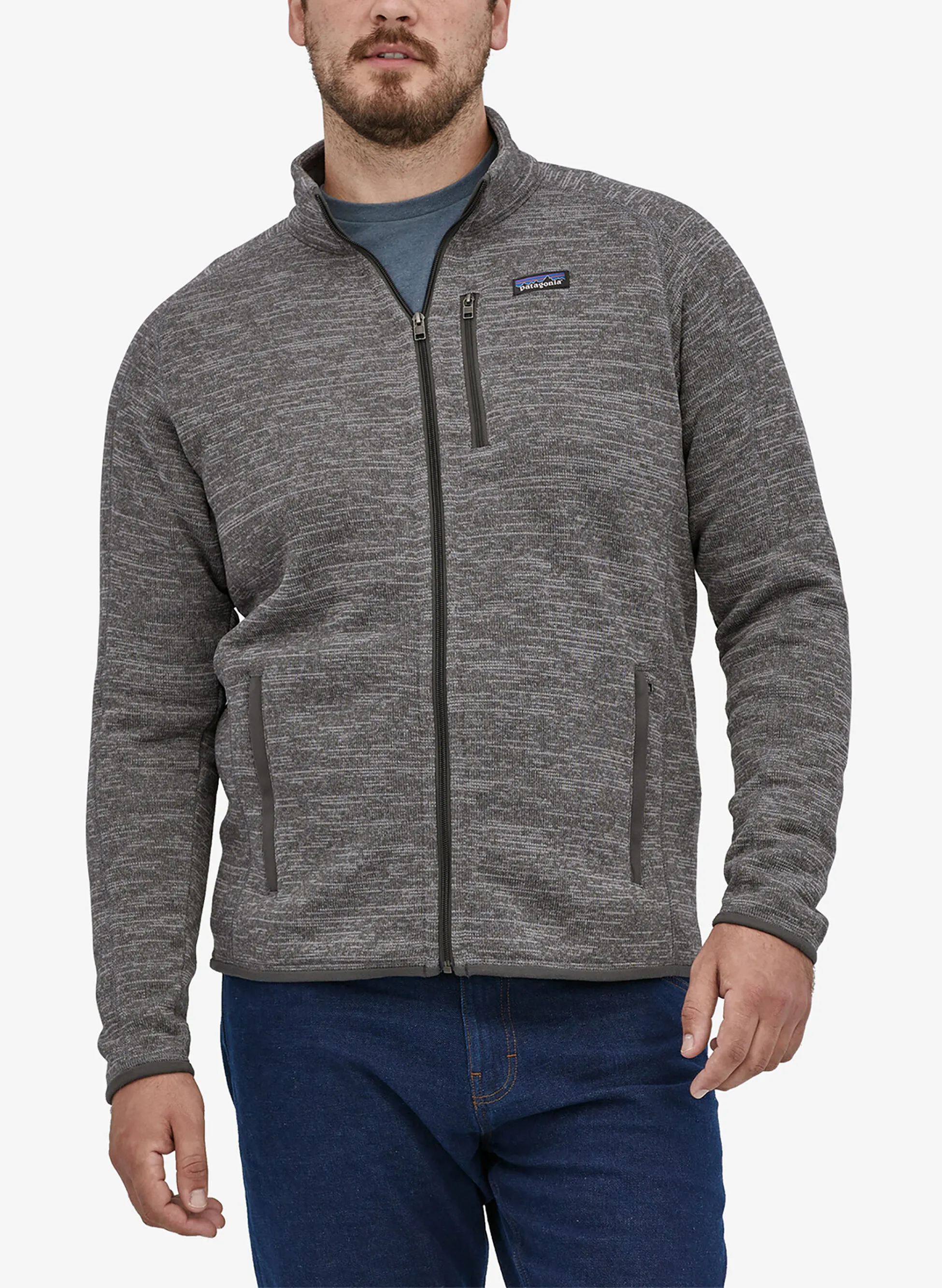 pile better sweater full zip