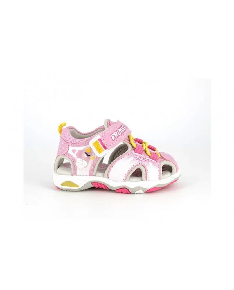 PRIMIGI 1954100 sandali ragnetto bambina primi passi rosa LUCI A LED