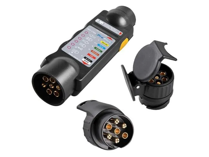 ProPlus tester per spina a 7 poli con 2 adattatori
