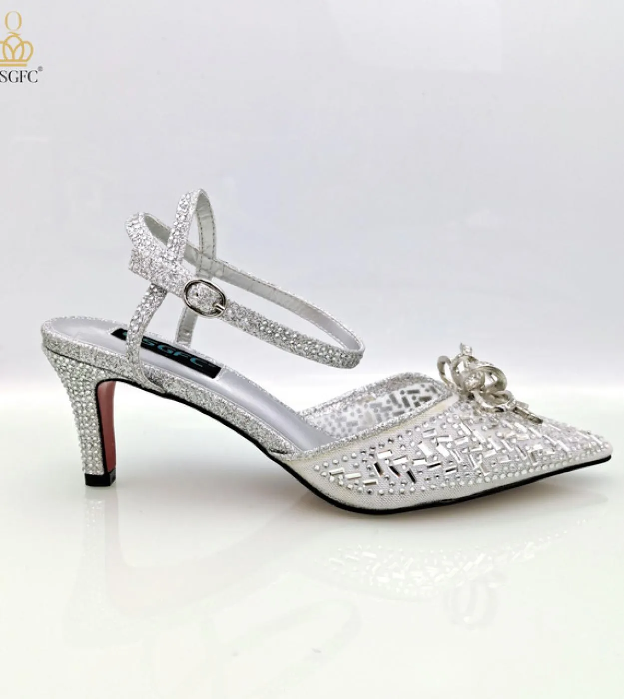 Qsgfc 2023 Ins Girly Style Scarpe E Mini Borsa Scarpe A Spillo E Borsa Per Scarpe Con Strass Grandi Selezionati