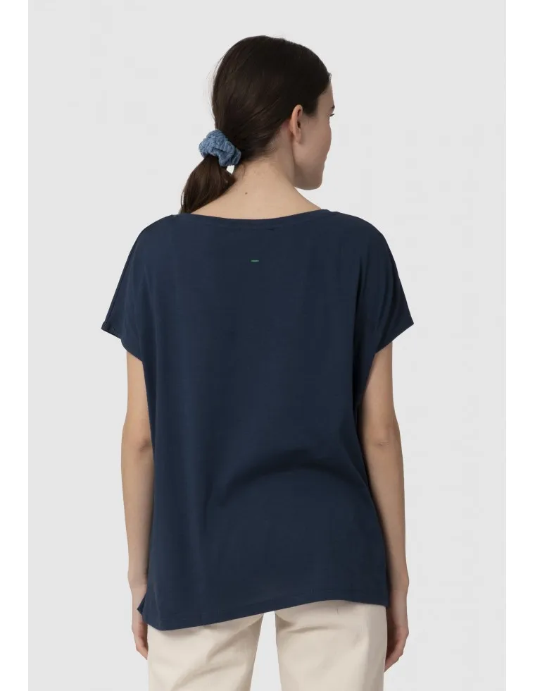 Re-Bello  ---------    ------------T-shirt oversize blu