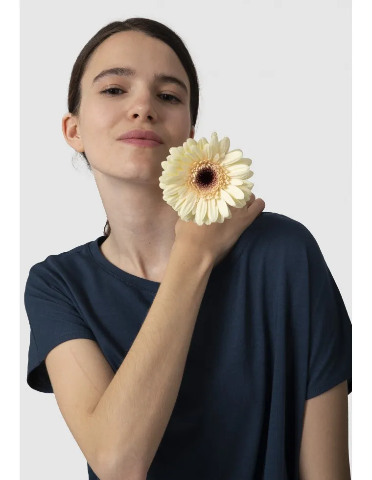 Re-Bello  ---------    ------------T-shirt oversize blu