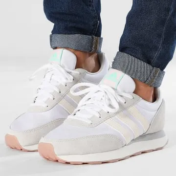 Run 60s 3.0 Scarpe da ginnastica da donna IE3807 Footwear White Core White Cry White
