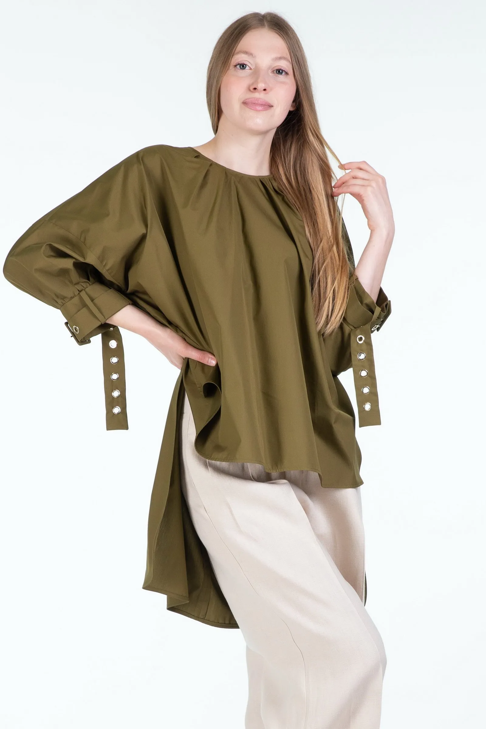 ‘S MAX MARA camicia morbida in cotone MAYA